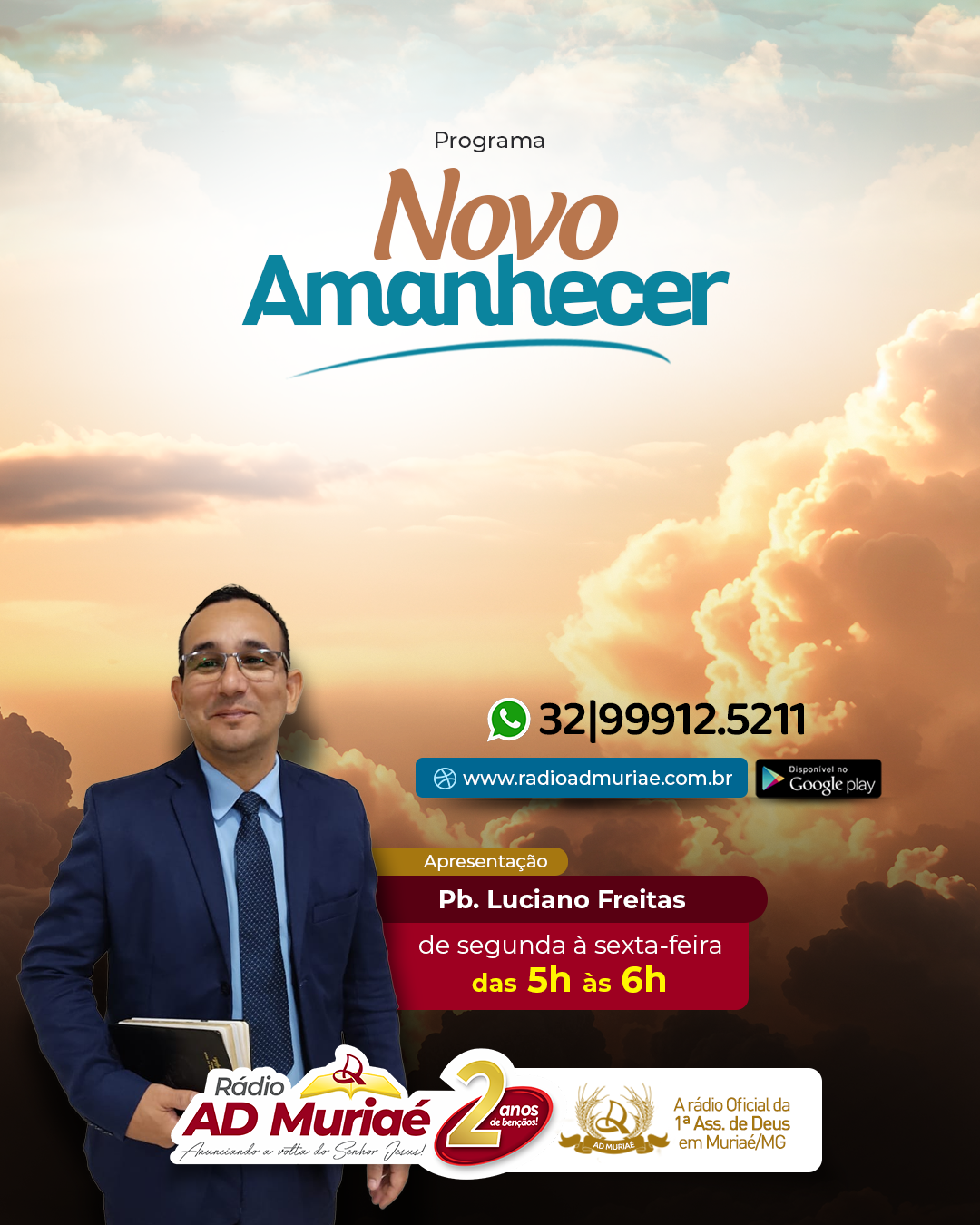 Programa Jesus Cristo é o Caminho - Ev. Dail e Irmã Claudiane
