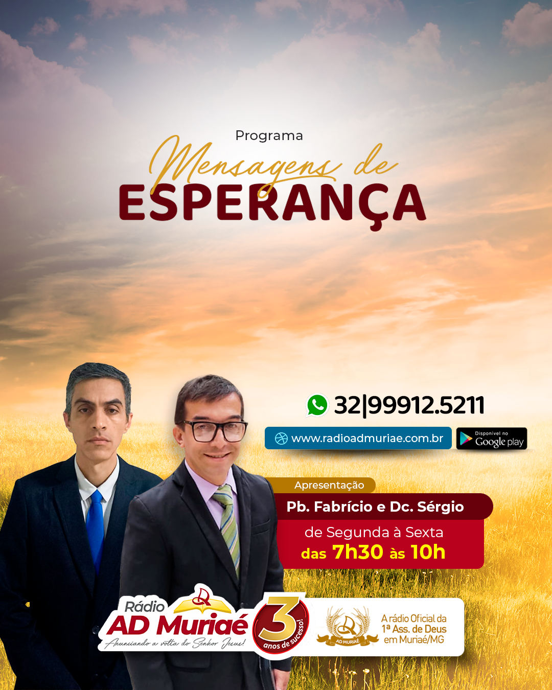 Programa Jesus Cristo é o Caminho - Ev. Dail e Irmã Claudiane