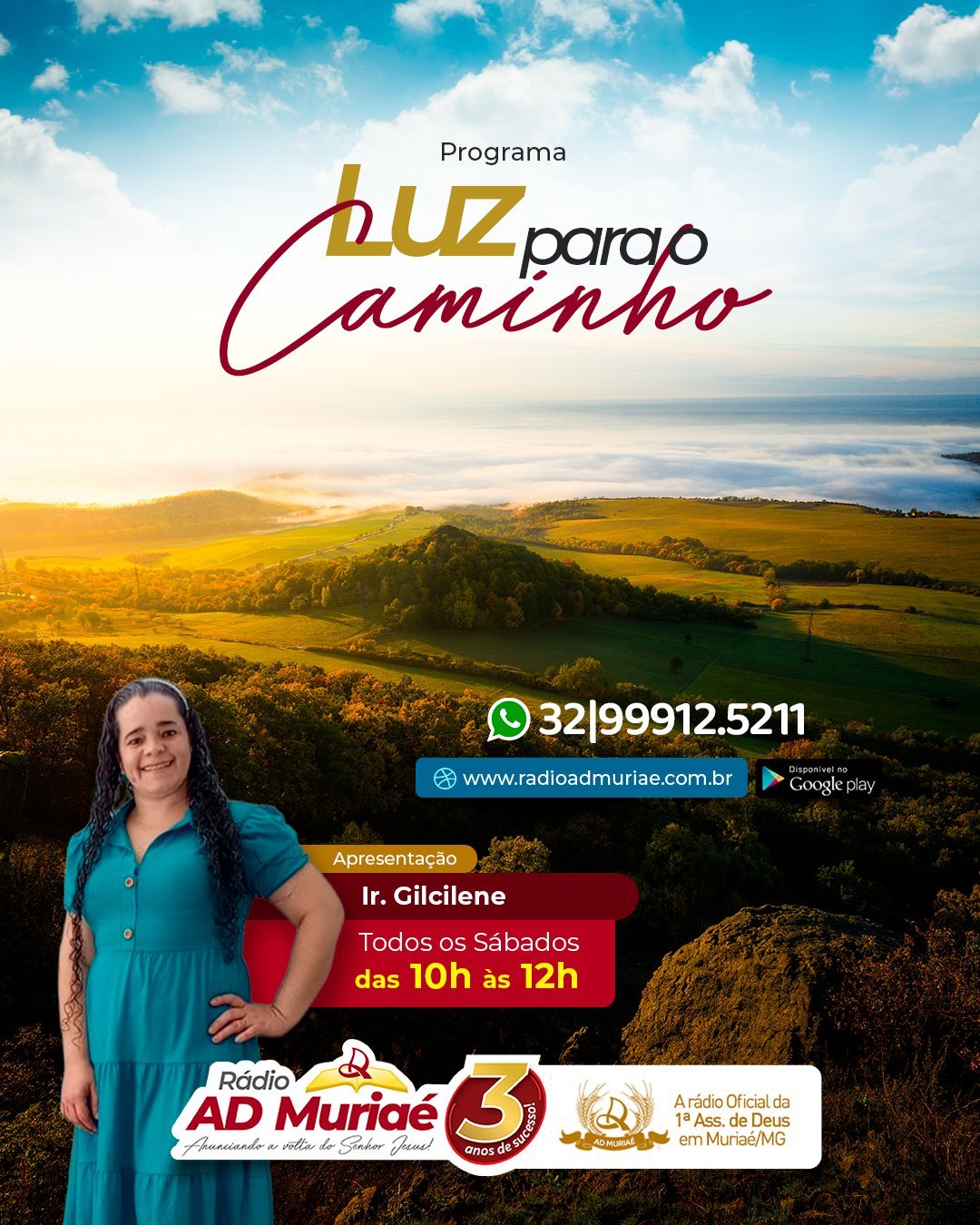Programa Jesus Cristo é o Caminho - Ev. Dail e Irmã Claudiane