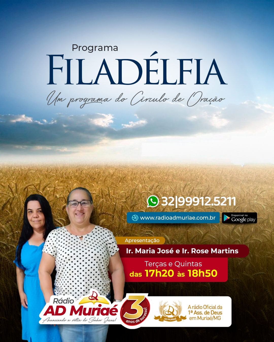 Programa Jesus Cristo é o Caminho - Ev. Dail e Irmã Claudiane