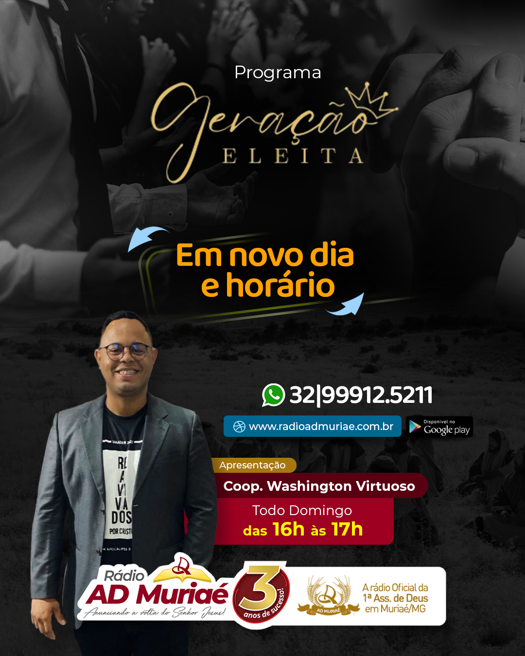Programa Jesus Cristo é o Caminho - Ev. Dail e Irmã Claudiane