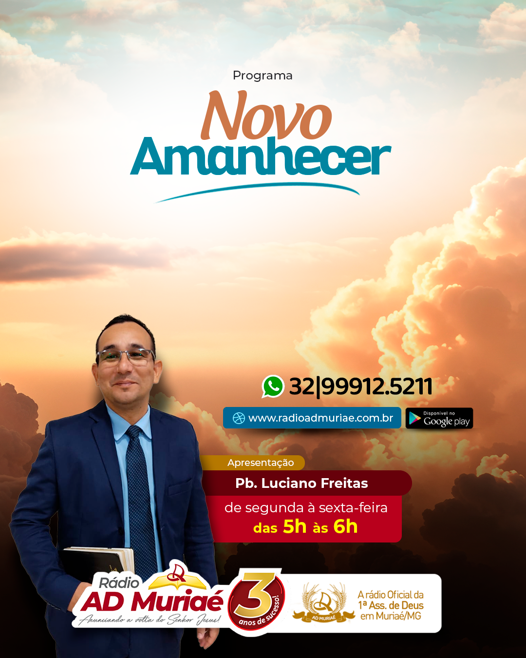 Programa Jesus Cristo é o Caminho - Ev. Dail e Irmã Claudiane